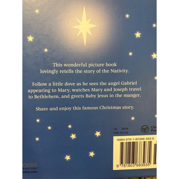 The Christmas Story Padded Hardcover Children's Board Book By Igloo Books - Picture 8 of 10